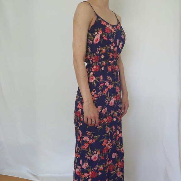 S | Forever 21 | Hawaiian Floral Maxi Dress - Picture 2 of 6